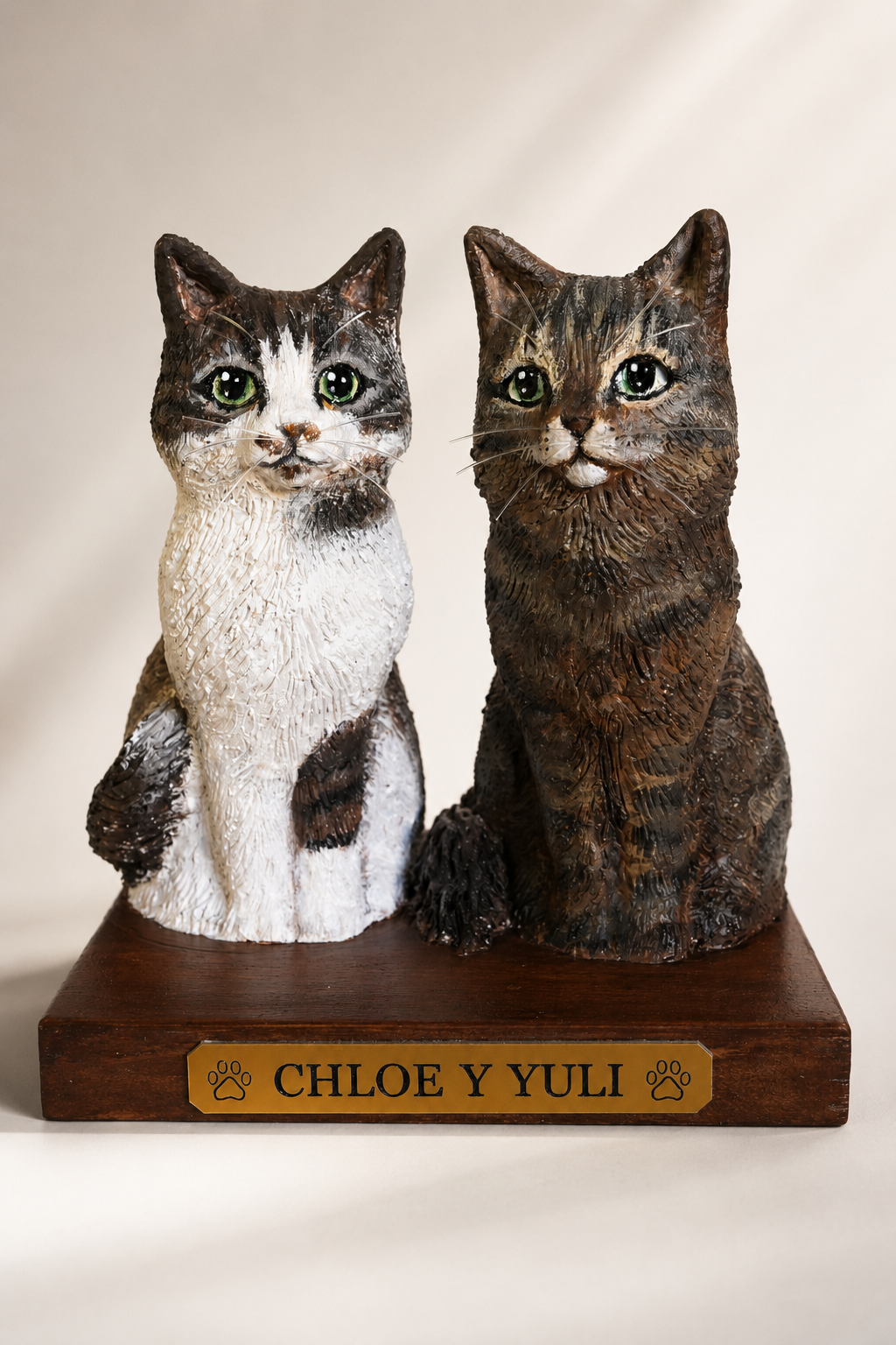 Escultura Realista Gato Personalizado