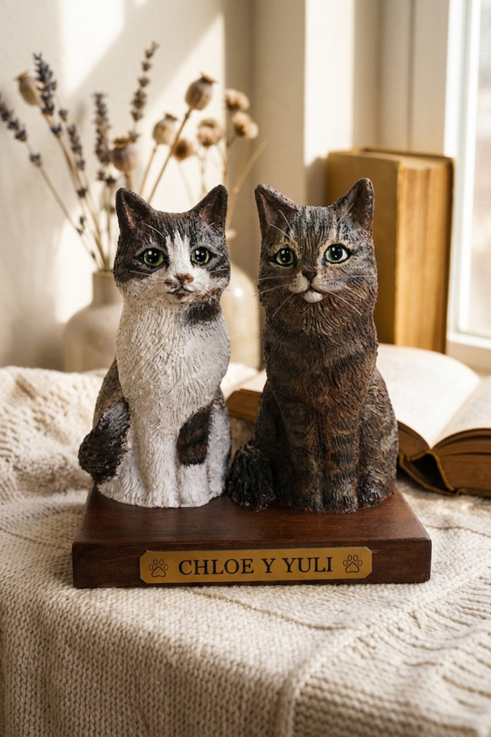 Escultura Realista Gato Personalizado - Imagen 3