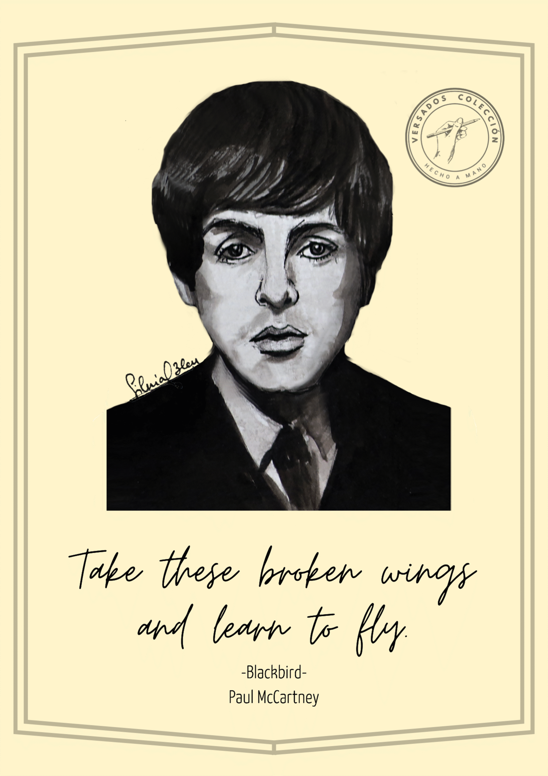 Retrato Paul McCartney