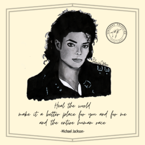 Retrato Michael Jackson