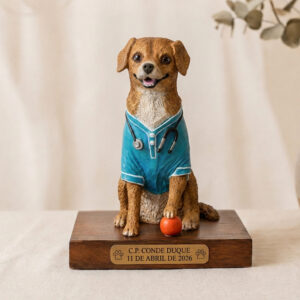 Escultura Realista Perro Personalizado Grande